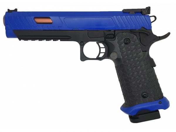 Two Tone JW3 BABA YAGA Combat Master GBB Pistol - Blue