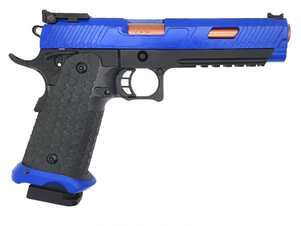 Two Tone JW3 BABA YAGA Combat Master GBB Pistol - Blue - Image 2