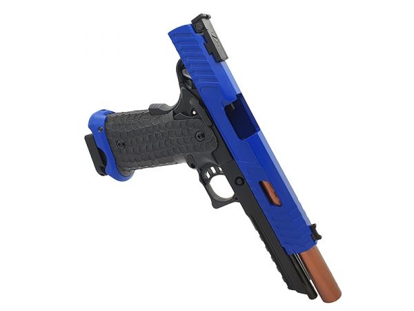 Two Tone JW3 BABA YAGA Combat Master GBB Pistol - Blue - Image 4
