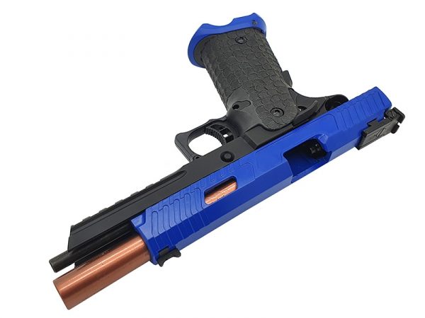 Two Tone JW3 BABA YAGA Combat Master GBB Pistol - Blue - Image 6