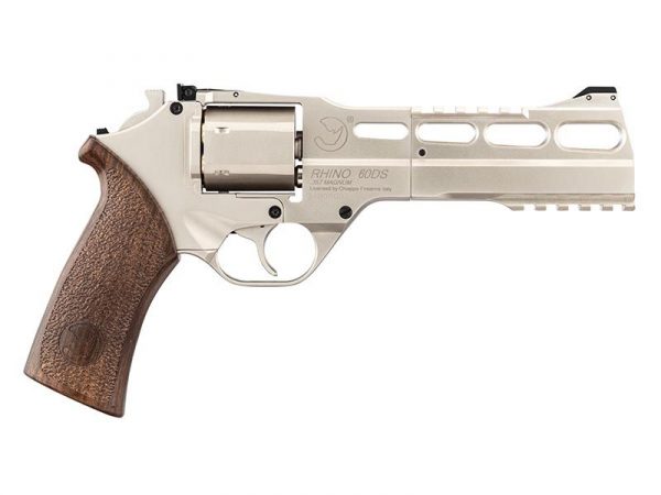 Chiappa Airsoft Charging Rhino 60DS Co2 Revolver 6" - Silver - Image 2