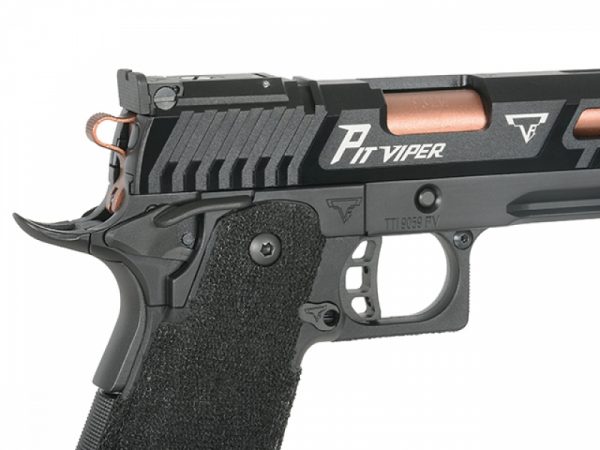 Jag Precision x Taran Tactical Licensed JW4 Pit Viper GBB Pistol - Black - Image 8