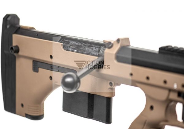 Silverback Desert Tech SRS-A2/M2 Covert 16” Sniper Rifle Right-Handed - Dark Earth - Image 5