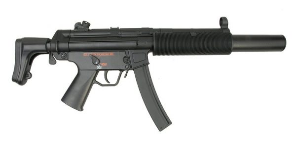JG Jing Gong MP5 SD6 Airsoft Machine Gun - Image 2