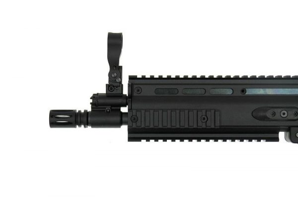 D-Boys/Double Bell SC-01 Scar-L Airsoft Rifle - Black - Image 7