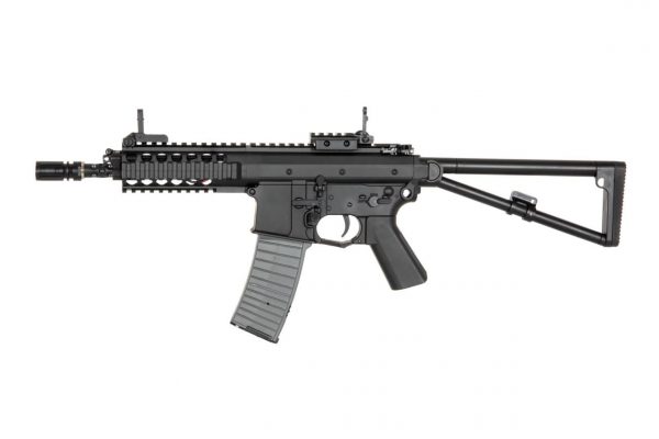 D-Boys/Double Bell BY-808 KAC PDW AEG Sportline Airsoft Gun - Black