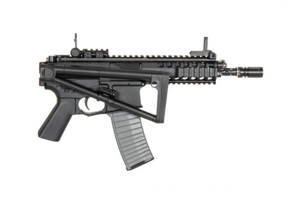 D-Boys/Double Bell BY-808 KAC PDW AEG Sportline Airsoft Gun - Black - Image 2