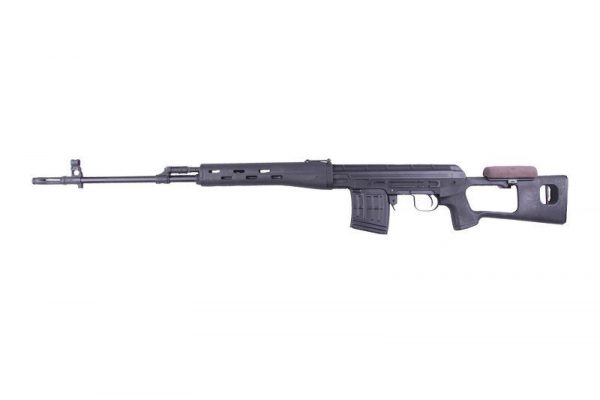 Cyma SVD Airsoft Semi Auto Sniper Rifle - Black