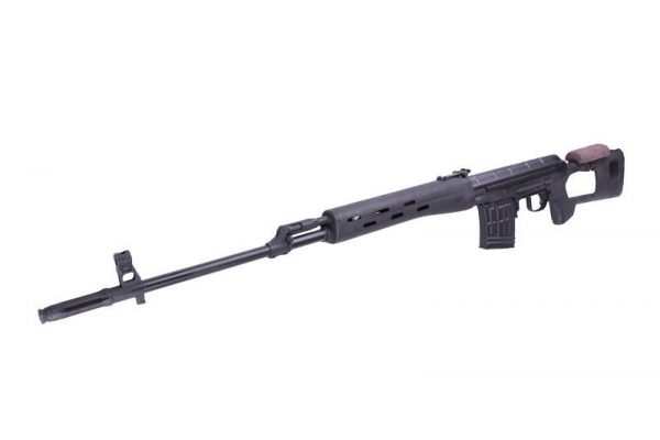 Cyma SVD Airsoft Semi Auto Sniper Rifle - Black - Image 3
