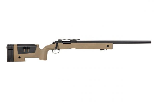 Specna Arms SA-S03 CORE Airsoft Sniper Rifle - Tan - Discontinued - Image 3