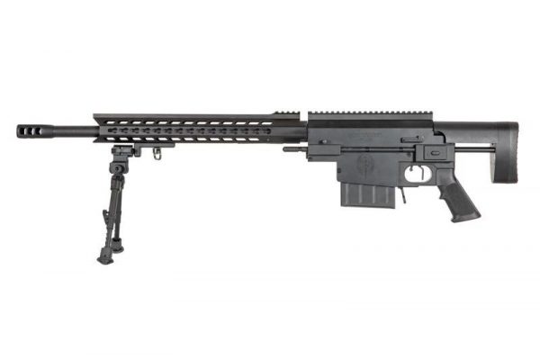 Jing Gong 3202-S Keymod Bolt Action Airsoft Sniper Rifle - Black