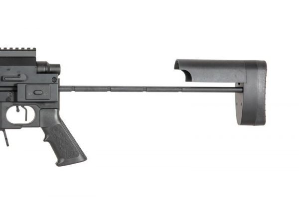 Jing Gong 3202-S Keymod Bolt Action Airsoft Sniper Rifle - Black - Image 7