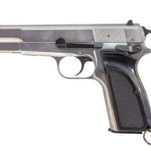 WE Browning Hi-Power MKIII Gas Blowback Pistol - Silver