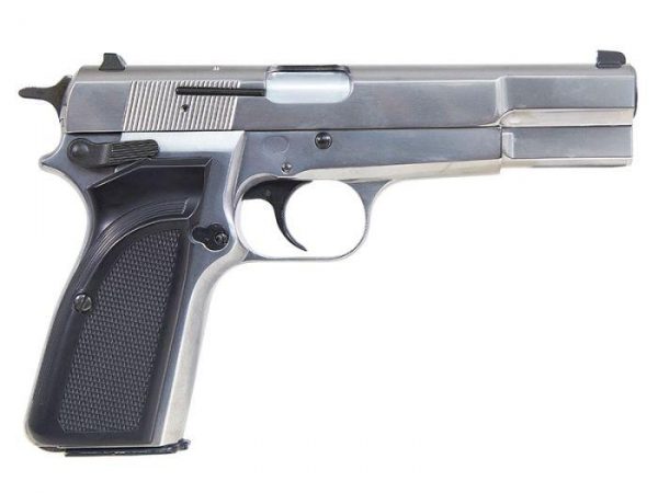 WE Browning Hi-Power MKIII Gas Blowback Pistol - Silver - Image 3