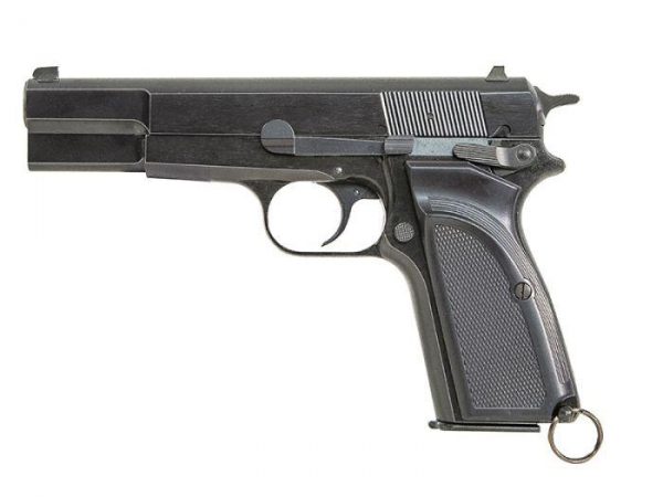 WE Browning Hi-Power MKIII Gas Blowback Pistol - Black