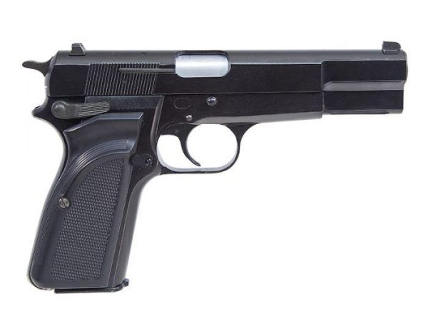 WE Browning Hi-Power MKIII Gas Blowback Pistol - Black - Image 3