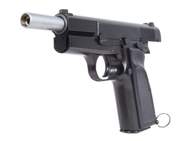 WE Browning Hi-Power MKIII Gas Blowback Pistol - Black - Image 2