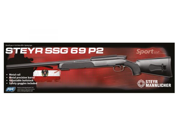 ASG Steyr SSG 69 P2 Airsoft Spring Sniper Rifle - Image 5