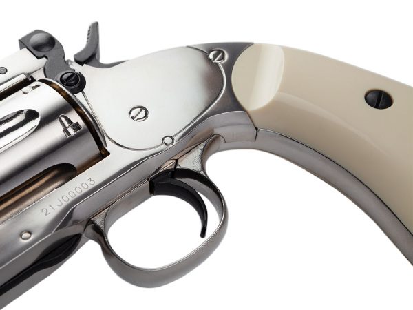 ASG Schofield 6" co2 Airsoft Revolver - Silver - Image 2