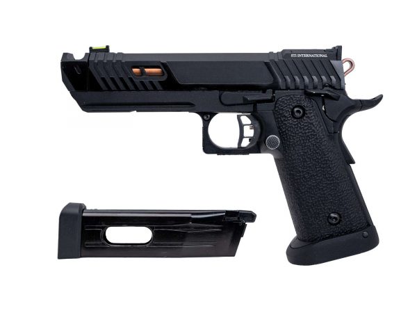 ASG STI Pit Viper co2 Airsoft JW GBB Pistol - Black - Image 3