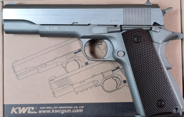 KWC 1911 co2 Gas Pistol - Silver