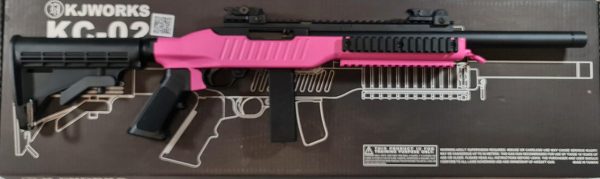 Two Tone KJ Works KC-02 Mk II Gas Blowback Rifle - Pink - Image 2