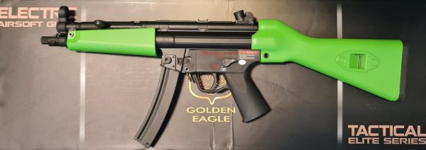 Two Tone JG MP5 A4 Airsoft Machine Gun - Green
