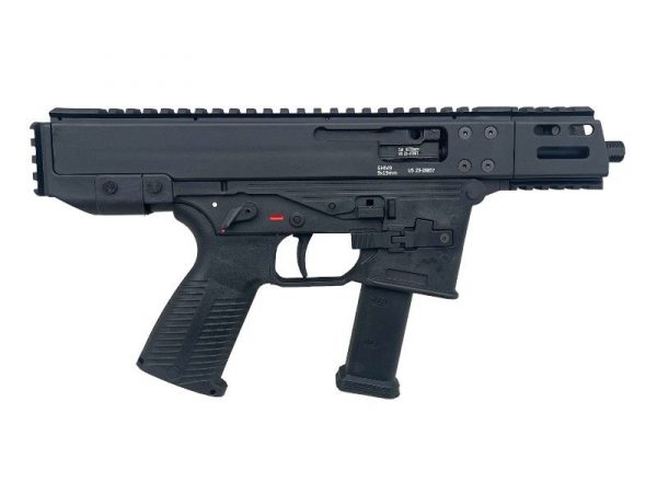 Airsoft GHM9-G Licensed By Lambda Defence B&T GBBR SMG - Black - Image 2
