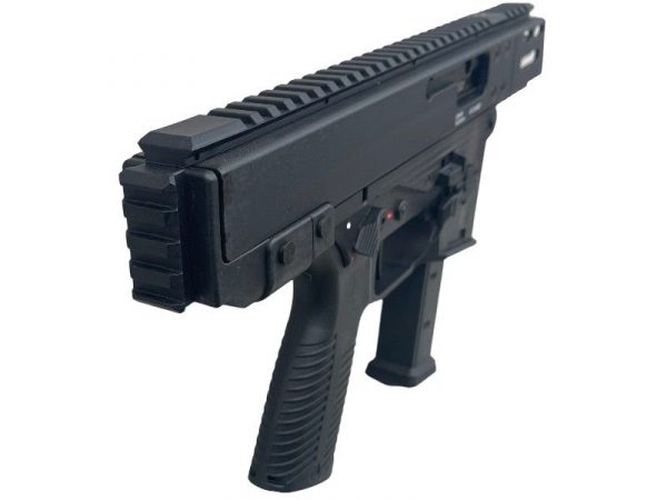 Airsoft GHM9-G Licensed By Lambda Defence B&T GBBR SMG - Black - Image 3