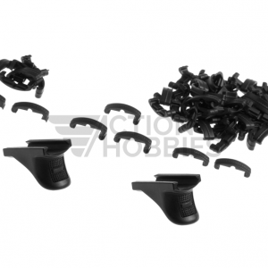 RIS Rail Index Clip Set And Thumb Stops - Black