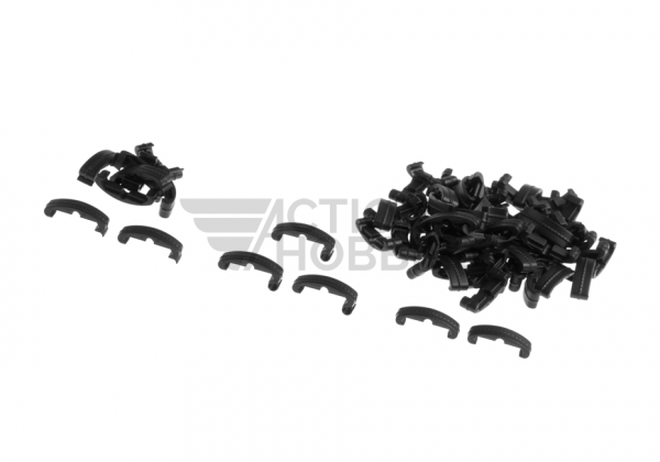 RIS Rail Index Clip Set And Thumb Stops - Black - Image 4