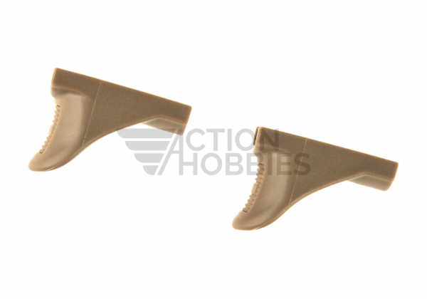 RIS Rail Index Clip Set And Thumb Stops - Tan - Image 3