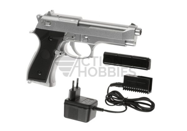 Cyma CM126 M9 Airsoft AEP - Silver - Image 4