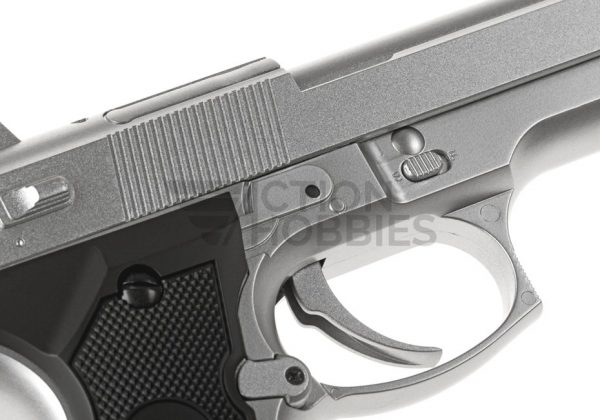 Cyma CM126 M9 Airsoft AEP - Silver - Image 3