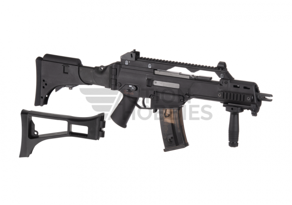 S&T Proline G36CV EBB Airsoft Rifle - Black