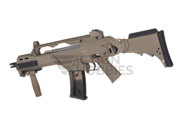 S&T Proline G36CV EBB Airsoft Rifle - Tan - Image 6