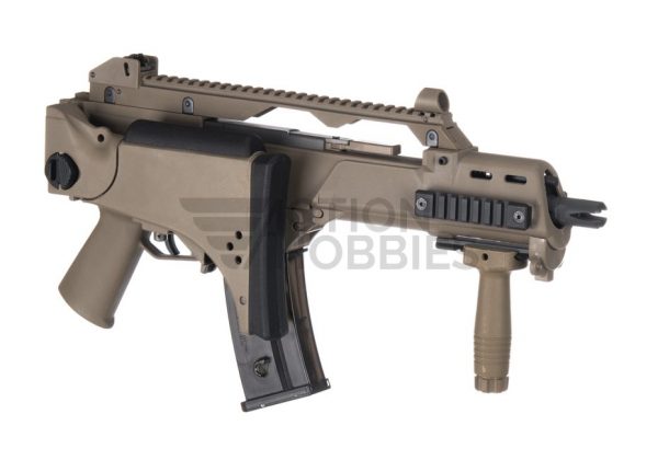 S&T Proline G36CV EBB Airsoft Rifle - Tan - Image 5