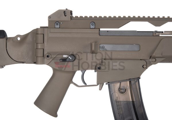 S&T Proline G36CV EBB Airsoft Rifle - Tan - Image 4