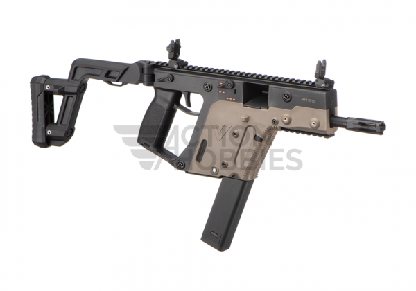 Krytac Kriss Vector Airsoft Gun - Black/Dark Earth - Image 5
