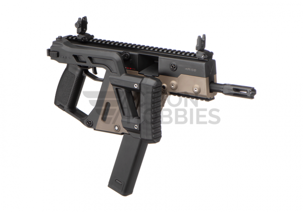 Krytac Kriss Vector Airsoft Gun - Black/Dark Earth - Image 2