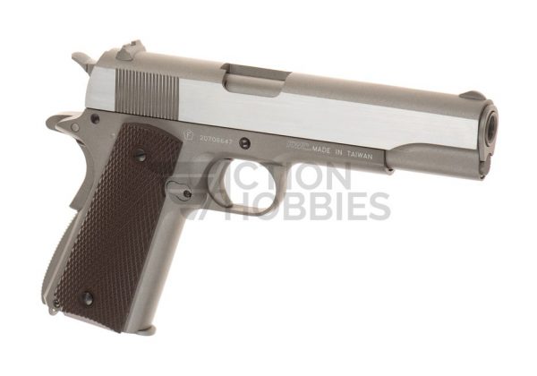 KWC 1911 co2 Gas Pistol - Silver - Image 6