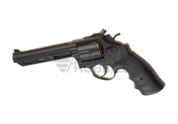HFC Gas 6 inch Polymer Revolver - Black