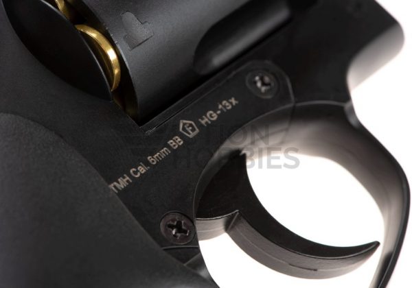 HFC Gas 6 inch Polymer Revolver - Black - Image 6