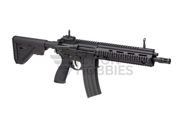 E&C MA5H 10.5 Inch QR 1.0 EGV Airsoft Rifle - Black - Image 2