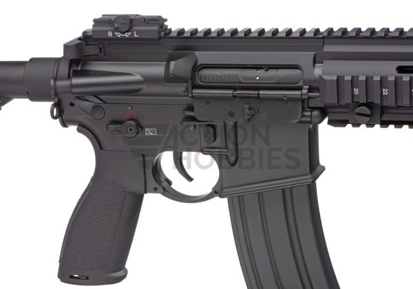 E&C MA5H 10.5 Inch QR 1.0 EGV Airsoft Rifle - Black - Image 4