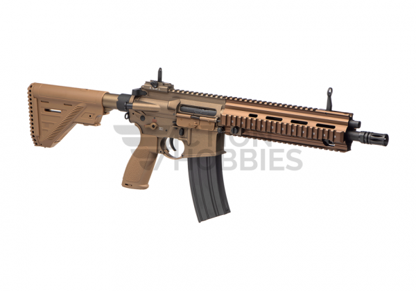 E&C MA5H 10.5 Inch QR 1.0 EGV Airsoft Rifle - Tan - Image 2