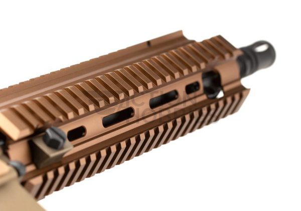 E&C MA5H 10.5 Inch QR 1.0 EGV Airsoft Rifle - Tan - Image 4