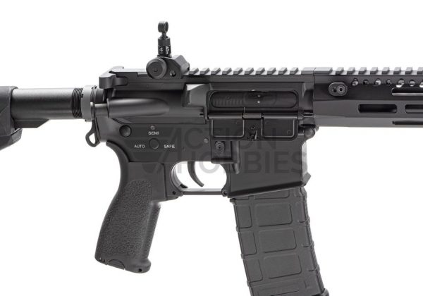E&C M4 BF8 9 Inch QR 1.0 EGV Airsoft Rifle - Black - Image 5