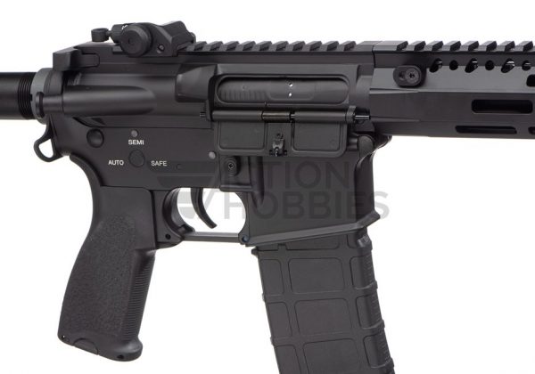E&C M4 BF8 13.5 Inch QR 1.0 EGV Airsoft Rifle - Black - Image 4