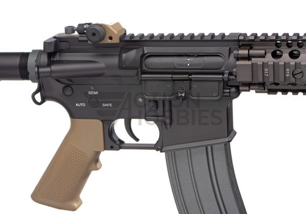 E&C M4 SOPMOD Block 2 12 Inch QR 1.0 EGV AEG - Tan/Black - Image 4